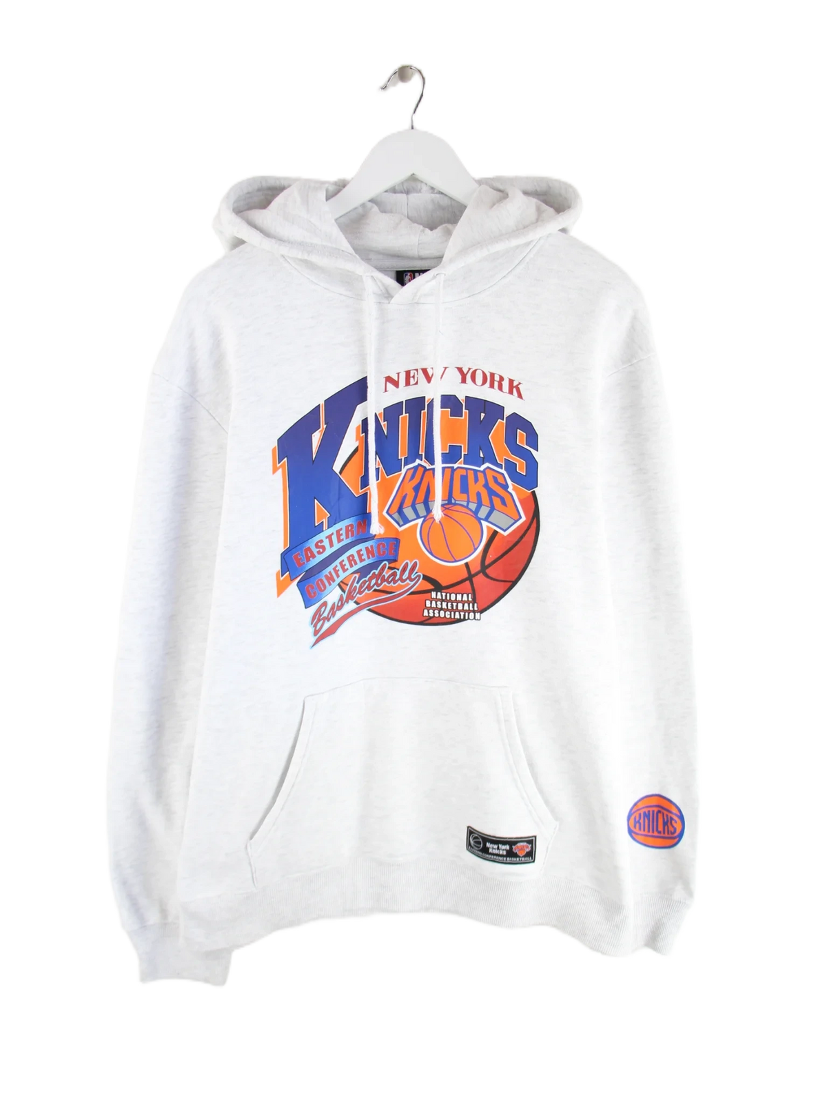 NBA Hoodie Grau XXL – Vorderseite