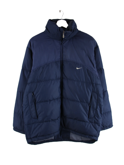 Nike Jacke Blau M – Vorderseite