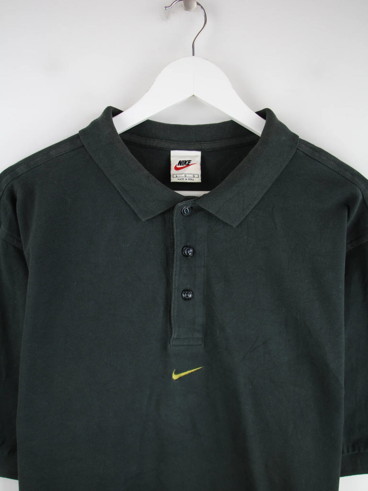 Nike Polo Grün L – Etikett