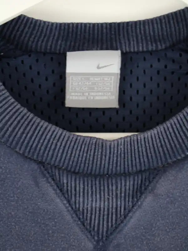 Nike Sweater Blau L – Etikett