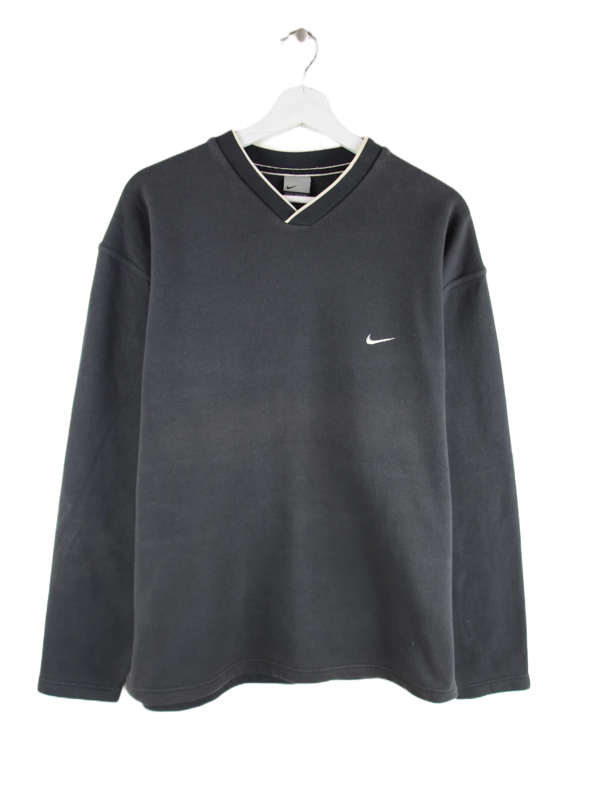 Nike Sweater Grau M – Vorderseite