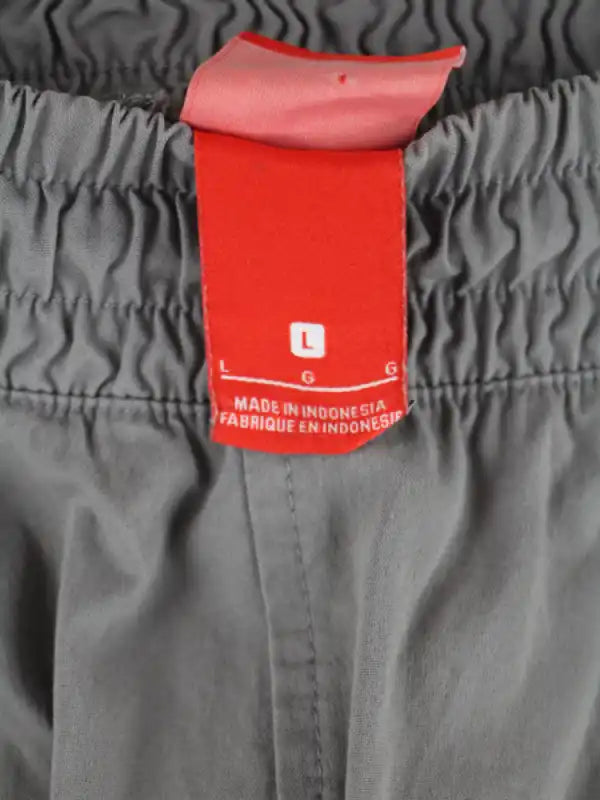 Nike Track Pants Grau L – Etikett
