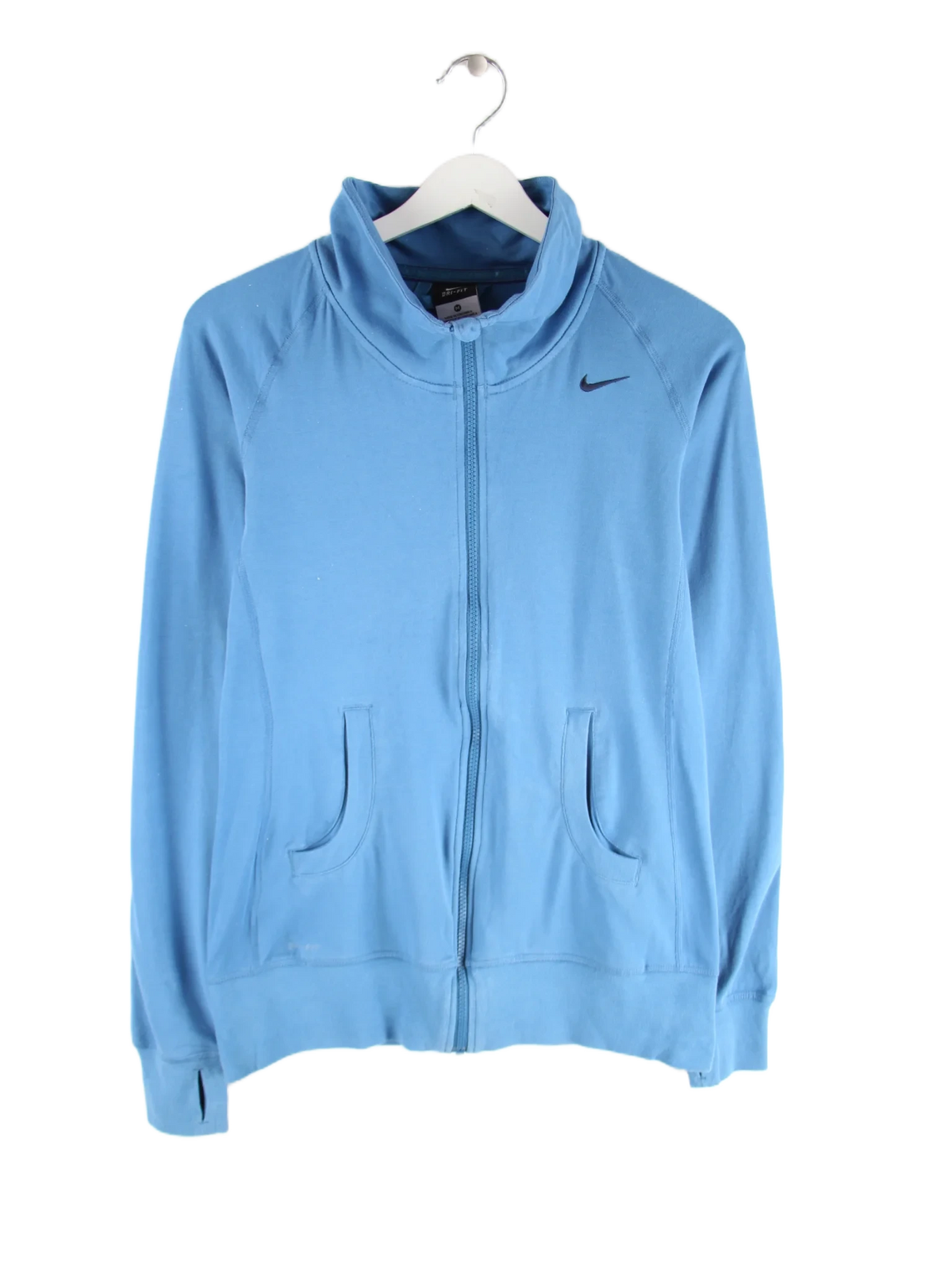 Nike Trainingsjacke Blau M – Vorderseite