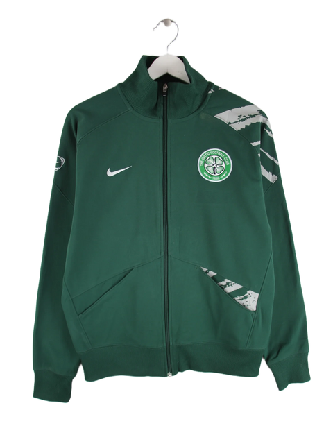 Nike Trainingsjacke Grün M – Vorderseite
