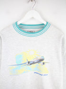 Oneita Sweater Grau XL – Detailansicht Vorderseite