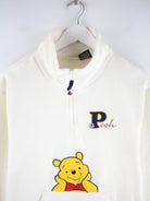 Pooh Fleece Weiß XL – Detailansicht Vorderseite