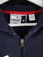 Puma Hoodie Blau M – Detailansicht Vorderseite