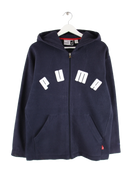 Puma Hoodie Blau M – Vorderseite
