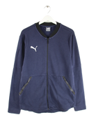Puma Sweatjacke Blau L – Vorderseite