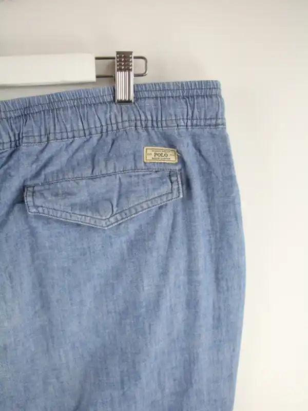 Ralph Lauren Jogginghose Blau XL – Detailansicht Vorderseite