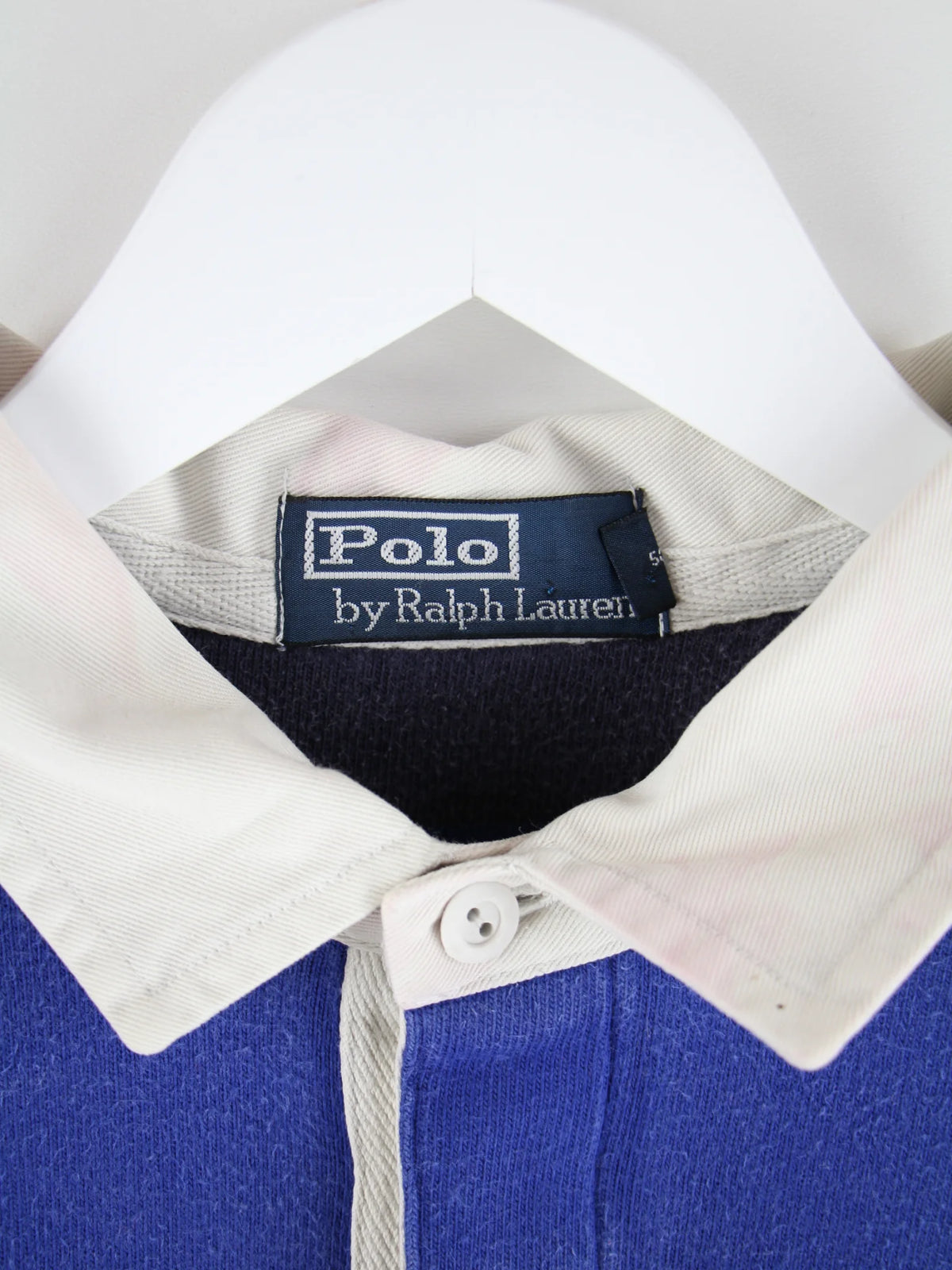 Ralph Lauren Polo Blau L – Detailansicht Vorderseite