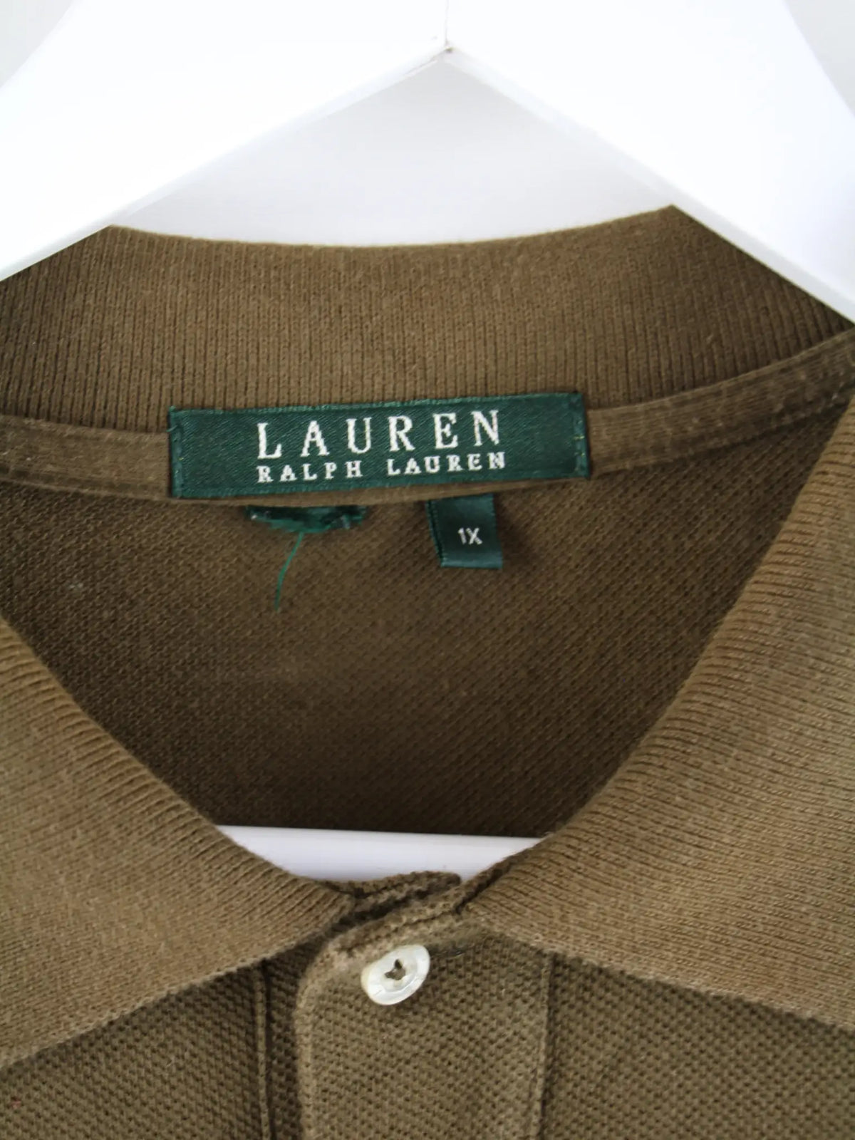 Ralph Lauren Polo Grün XL – Etikett