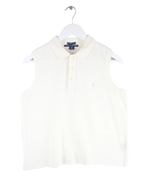 Ralph Lauren Polo Weiß M – Vorderseite