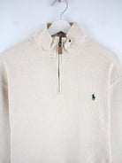 Ralph Lauren Sweater Beige L – Detailansicht Vorderseite