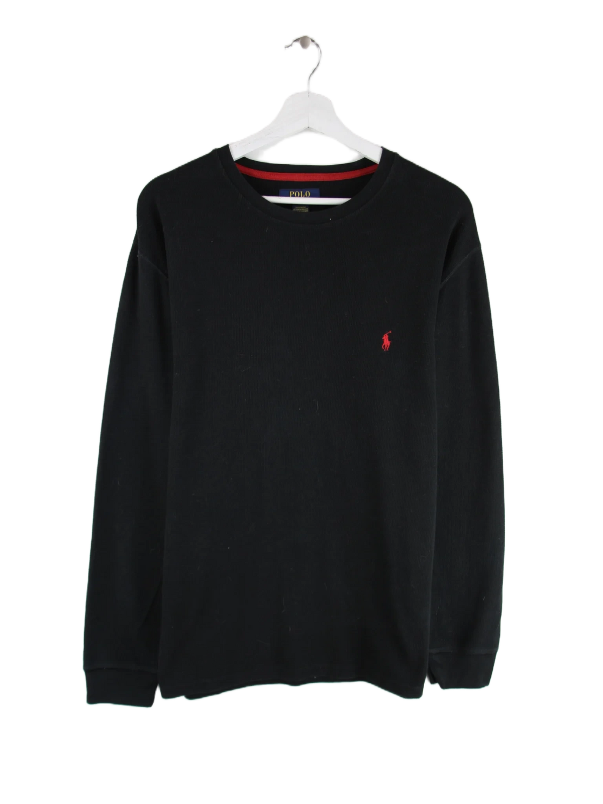 Ralph Lauren Sweatshirt Schwarz XL – Vorderseite