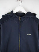 Reebok Hoodie Blau XXL – Detailansicht Vorderseite
