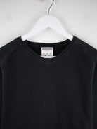 Reebok Sweater Schwarz L – Detailansicht Vorderseite