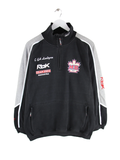Reebok Sweater Schwarz M – Vorderseite