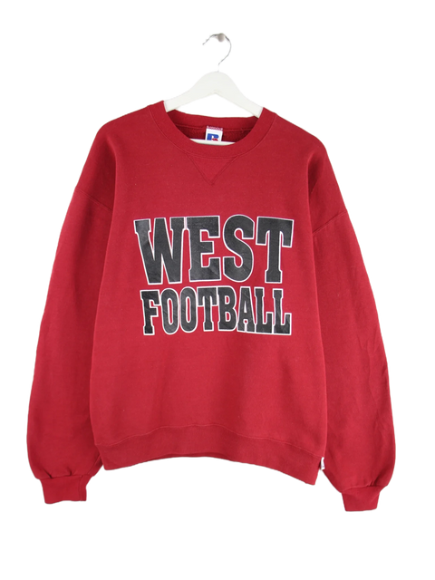 Russell Athletic Sweater Rot L – Vorderseite