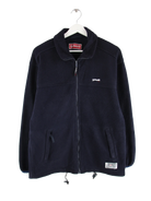 Schott Fleece Blau L – Vorderseite