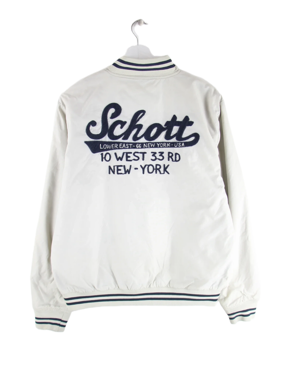 Schott Jacke Beige XL – Rückseite