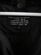 Schott Jacke Schwarz XL – Etikett