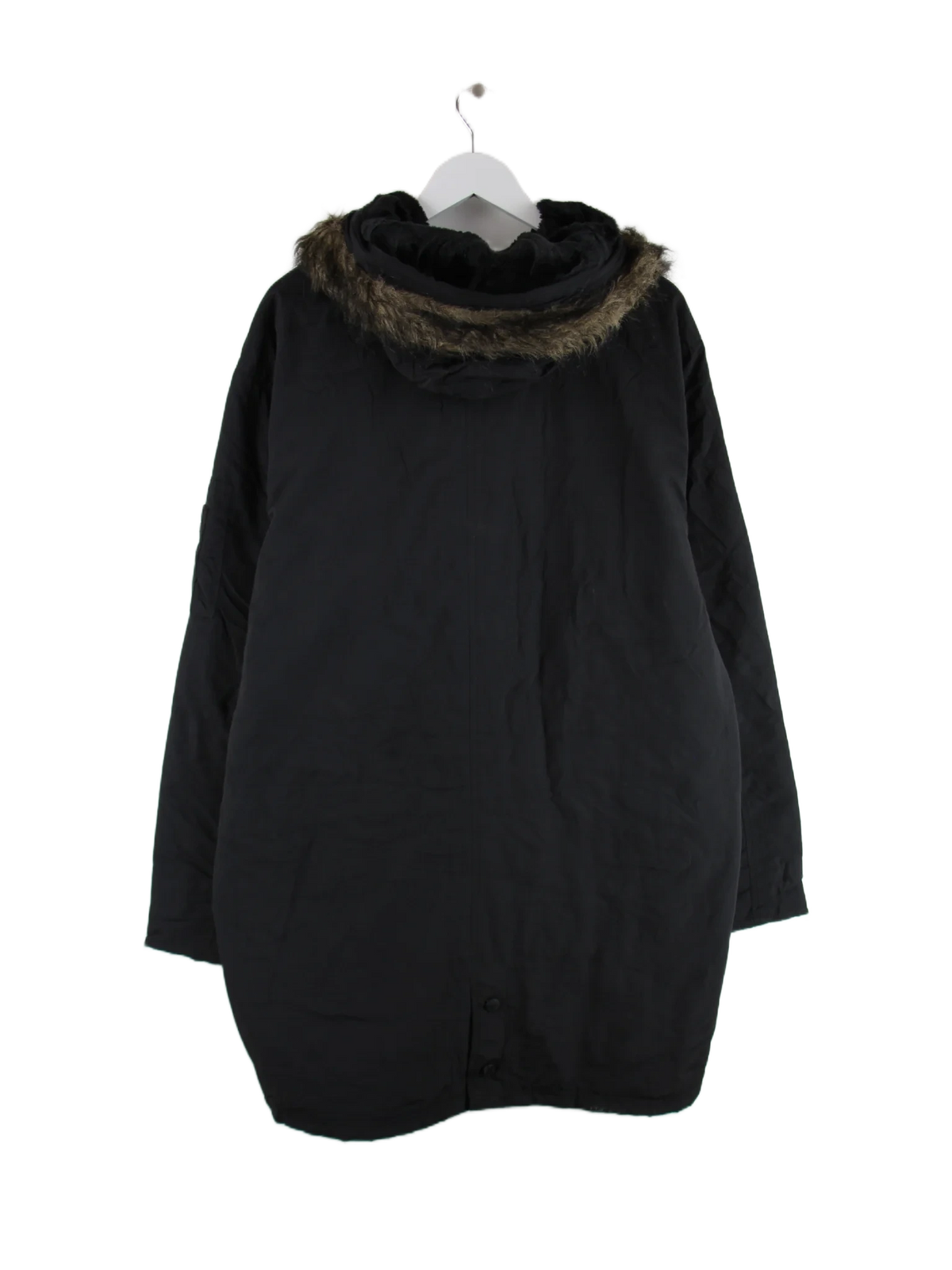 Schott Jacke Schwarz XL – Rückseite
