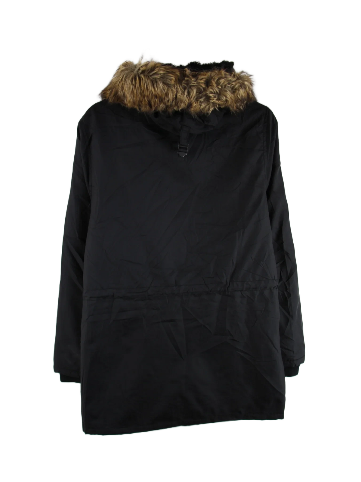Schott Jacke Schwarz XL – Rückseite