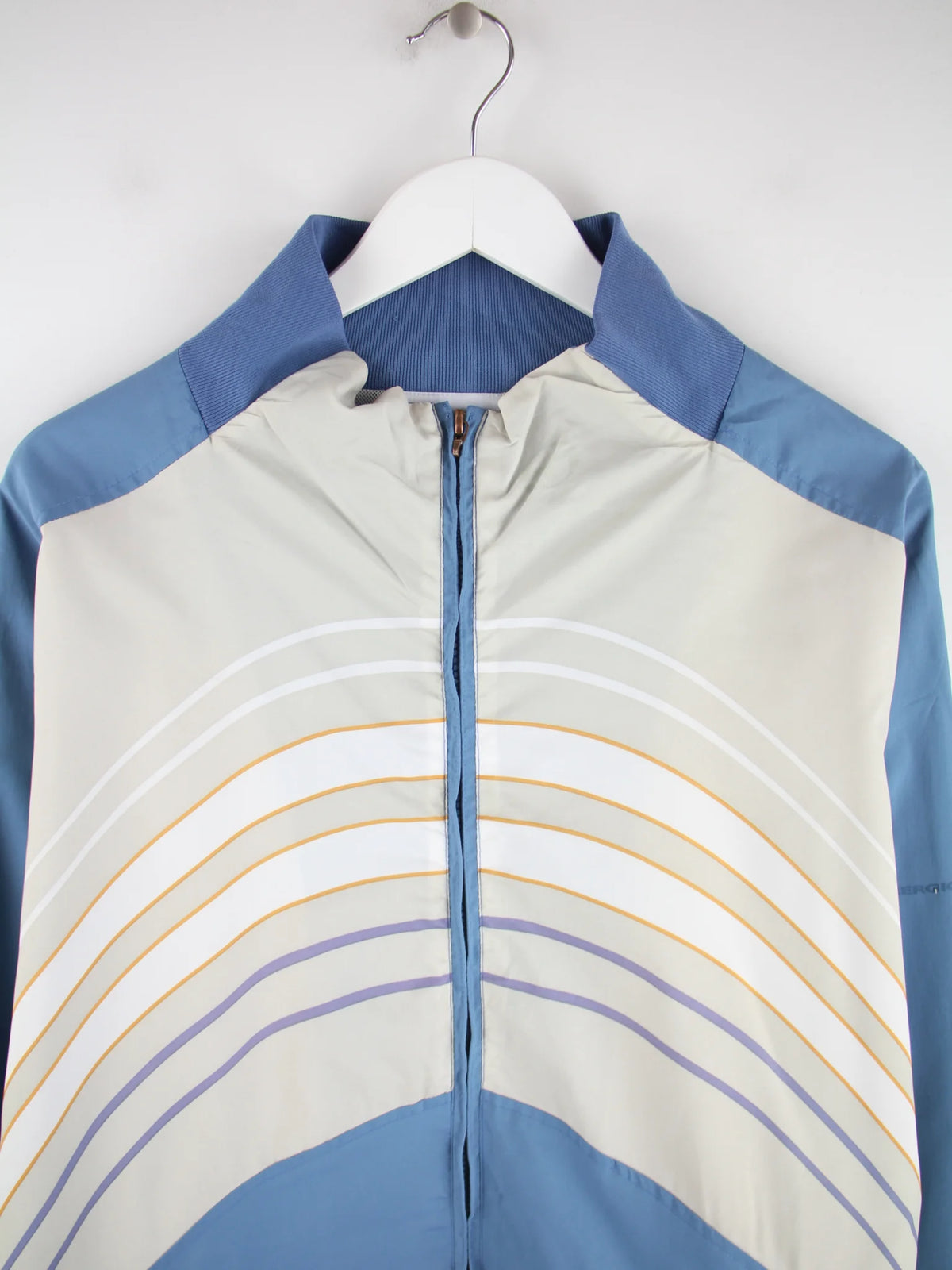 Sergio Tacchini Leichte Jacke Blau 3XL – Detailansicht Vorderseite