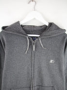Starter Hoodie Grau 3XL – Detailansicht Vorderseite
