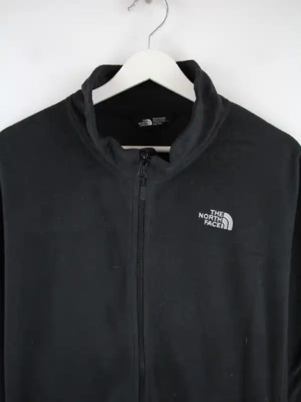 The North Face Fleece Schwarz XXL – Detailansicht Vorderseite