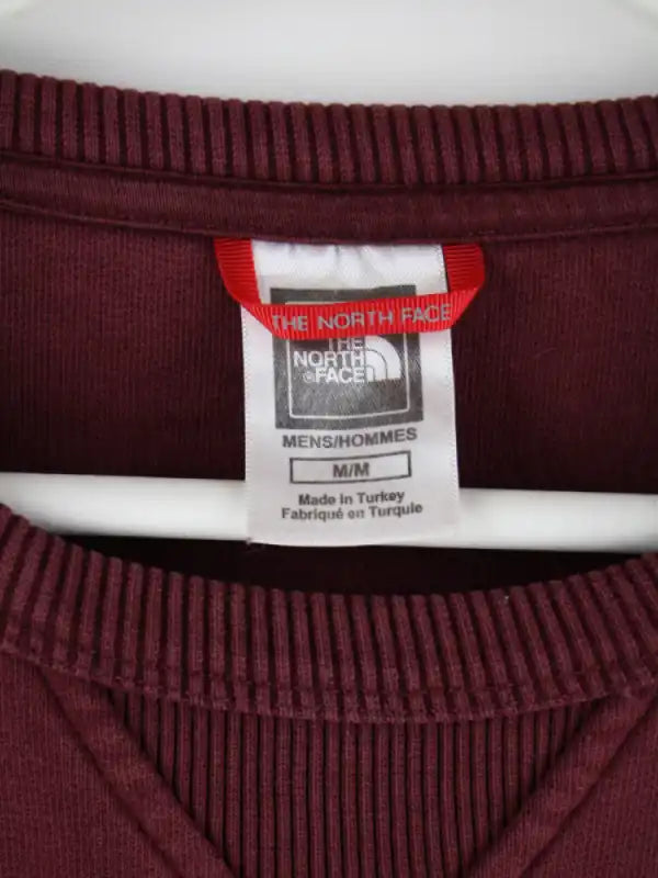 The North Face Sweater Rot M – Etikett