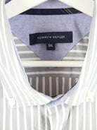 Tommy Hilfiger Hemd Grau 5XL – Detailansicht Vorderseite