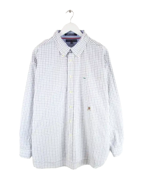Tommy Hilfiger Hemd Weiß XXL – Vorderseite