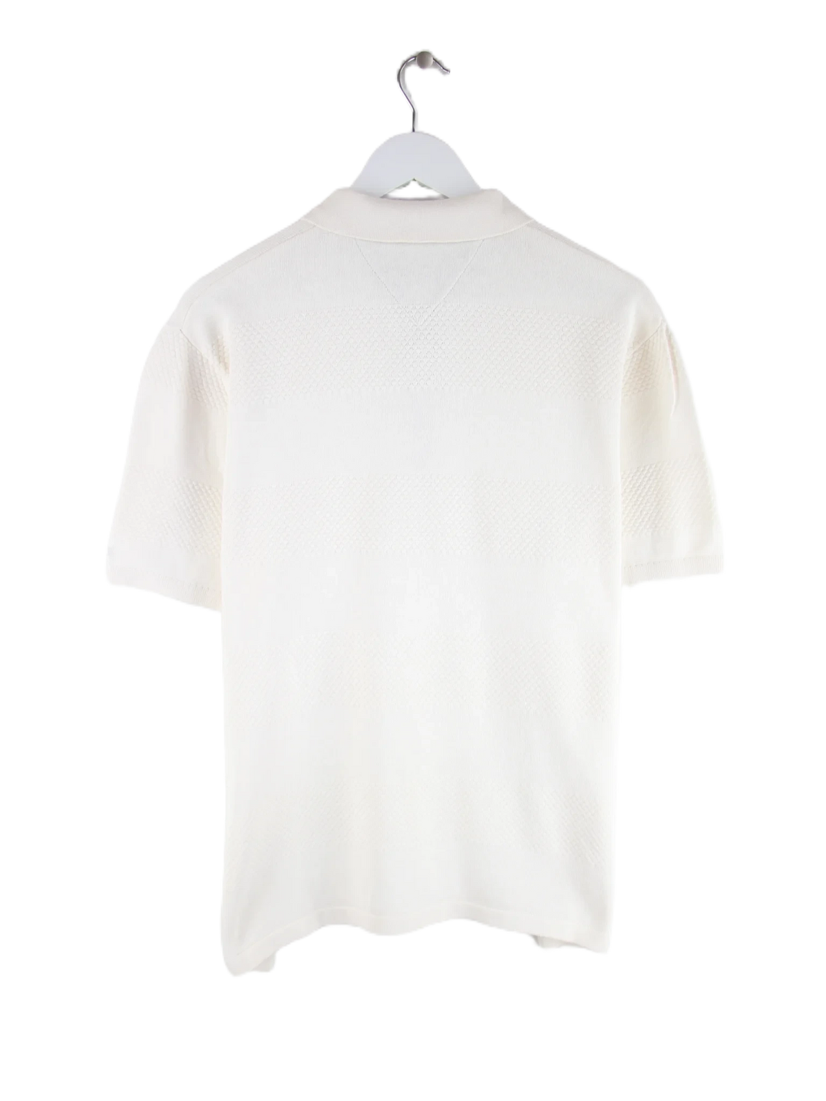 Tommy Hilfiger Polo Weiß L – Rückseite