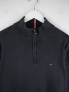 Tommy Hilfiger Pullover Blau XL – Detailansicht Vorderseite