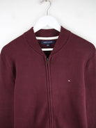 Tommy Hilfiger Strickjacke Rot L – Etikett