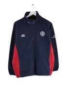 Umbro Fleece Blau M – Vorderseite