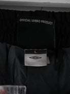 Umbro Track Pants Schwarz L – Etikett