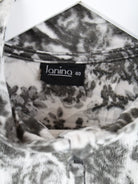 Vintage Fleece Grau L – Etikett