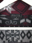 Vintage Fleece Grau M – Etikett
