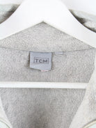 Vintage Fleece Grau L – Etikett