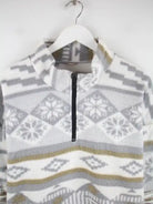 Vintage Fleece Grau XXL – Detailansicht Vorderseite
