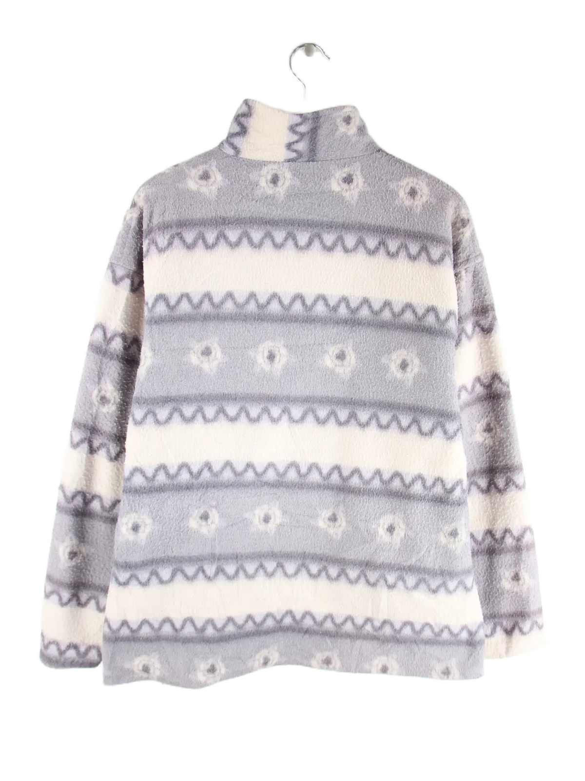 Vintage Fleece Lila L – Rückseite