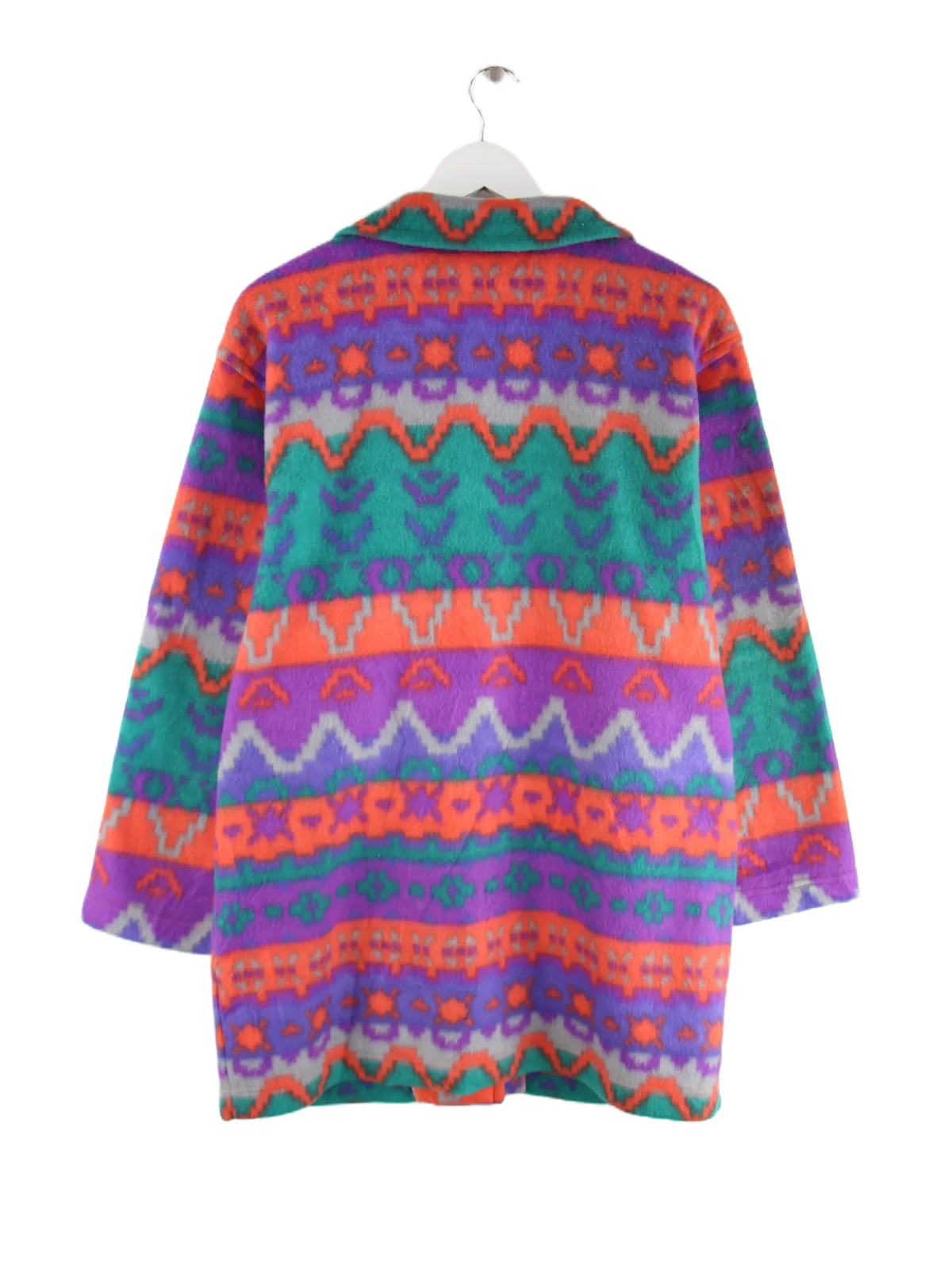 Vintage Fleece Mehrfarbig L – Rückseite
