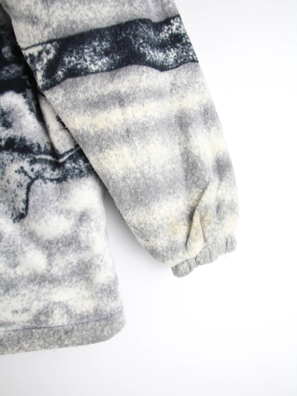 Vintage Fleece Mehrfarbig S – Detailbild 2