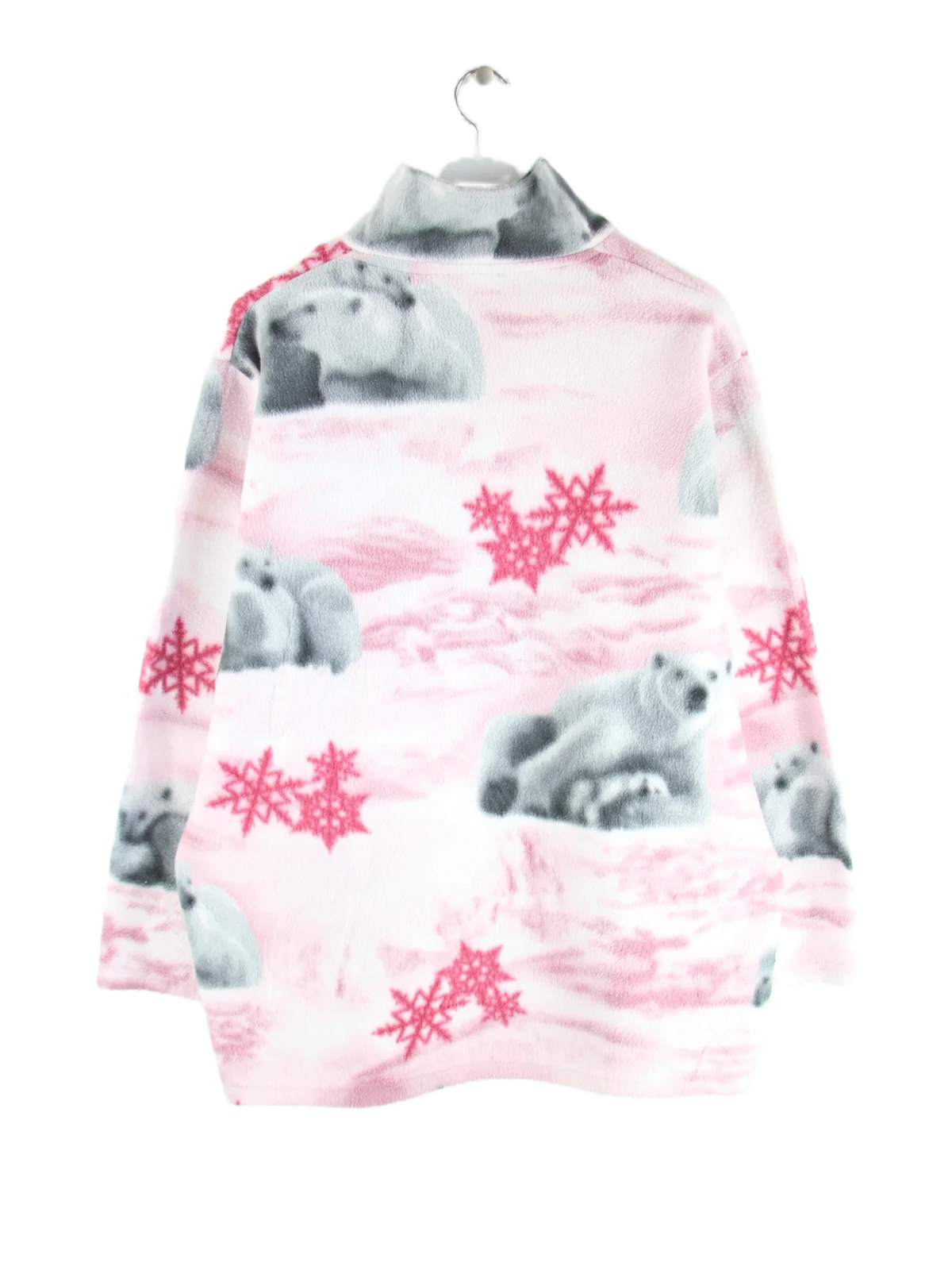 Vintage Fleece Rosa M – Rückseite