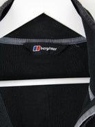 Vintage Fleece Schwarz M – Etikett