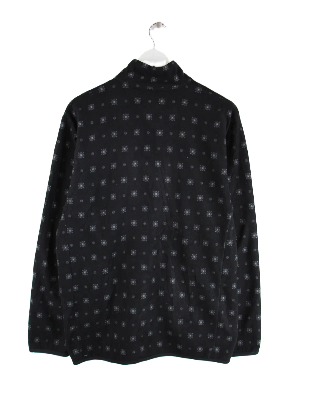 Vintage Fleece Schwarz XL – Rückseite