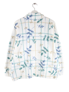 Vintage Fleece Weiß L – Rückseite